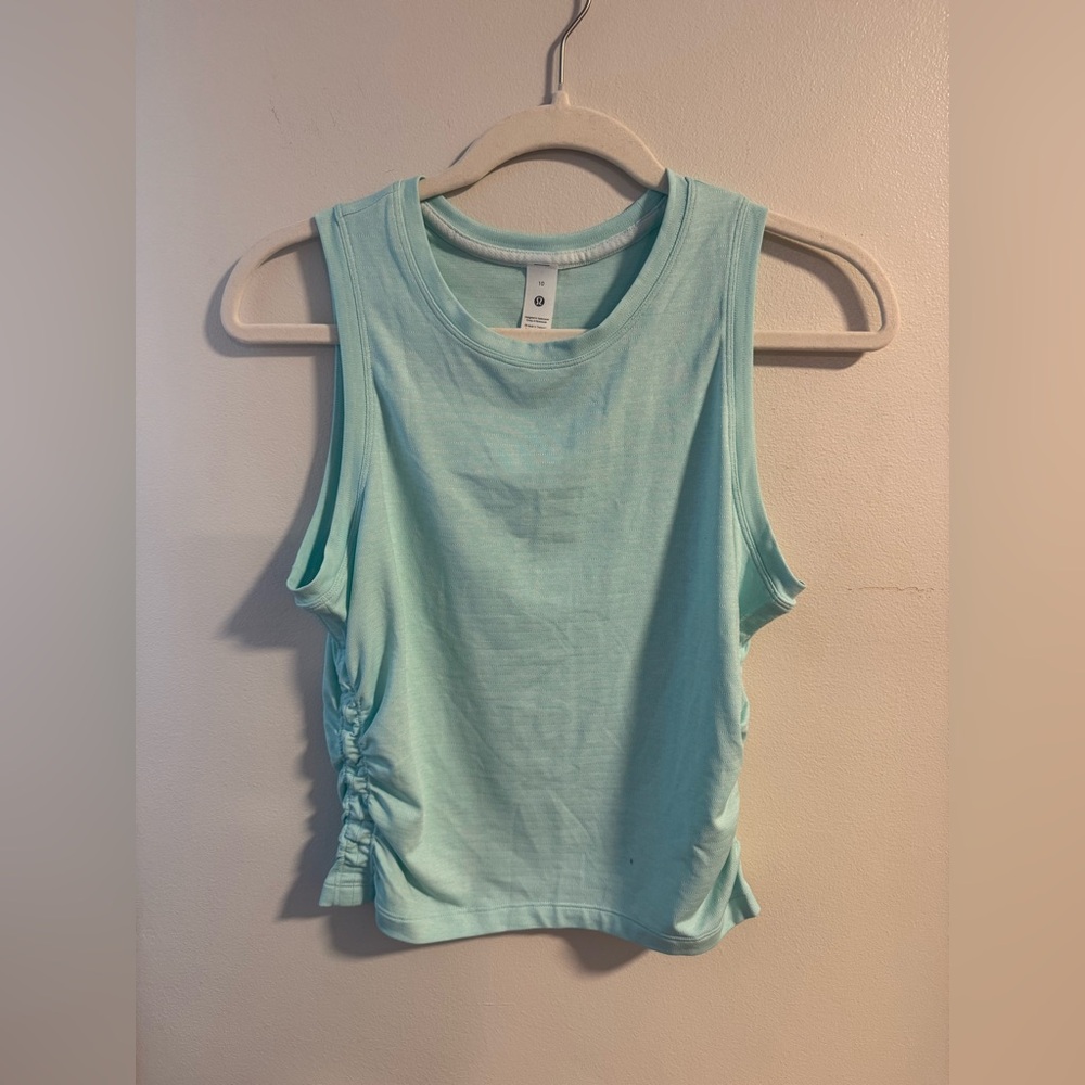 Lululemon License to train tight tank in Ideal Mint